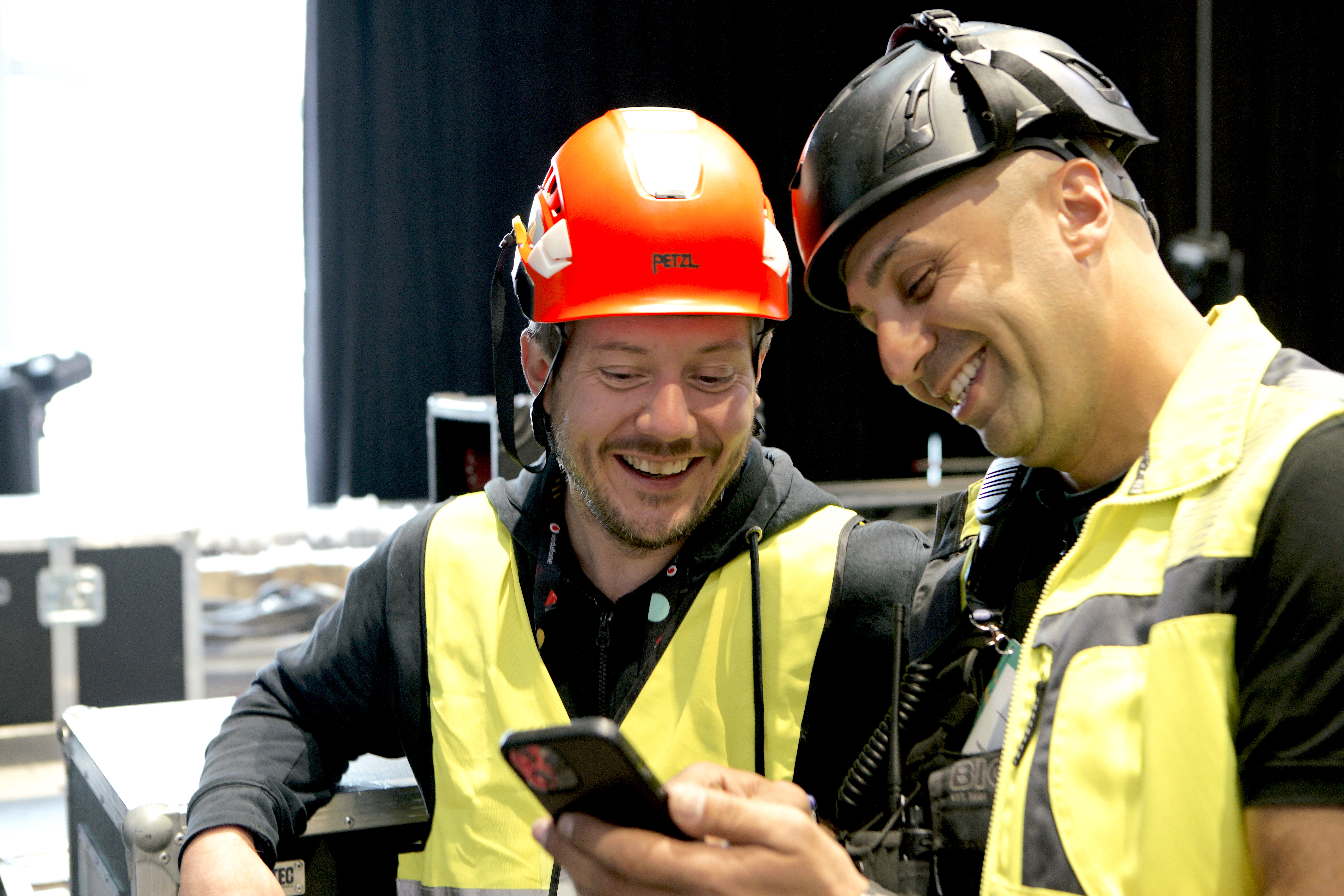 Meet Team PRG at the OMR. Philipp Mack our Onsite Manager at the event.