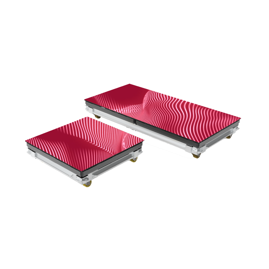 PRG Projects innovates Dominos to match rapid setup for Concert Tours and Festivals. Each Domino, equipped with 2 LED modules and built-in magnets, ensures swift assembly.