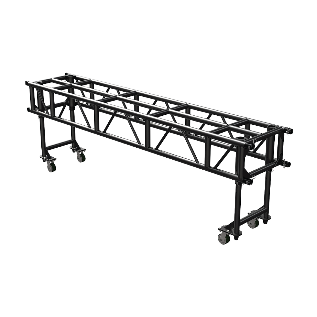 The 14” x 24” GT truss is the industry standard, popular for all pre-rig applications where the fixtures travel in the truss.